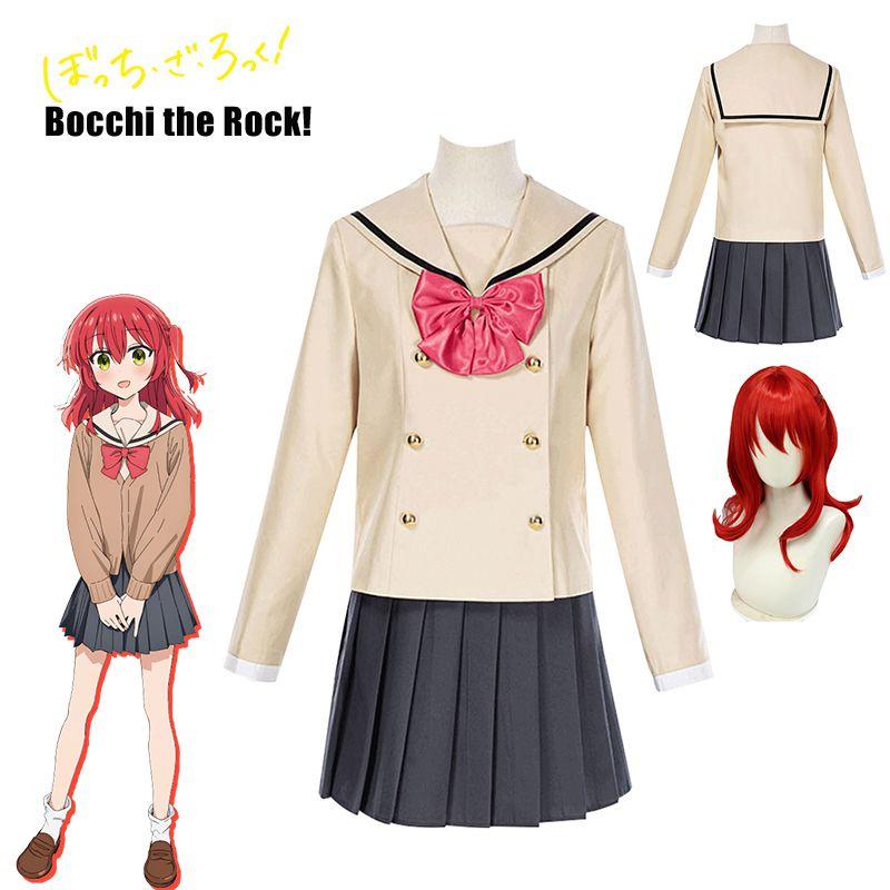 Stunning Bocchi The Rock! Kita Ikuyo Cosplay Costume Outfit
