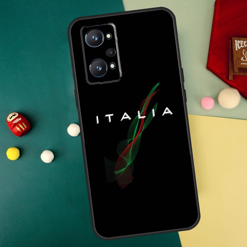 Italy Flag For Realme 15 Pro GT7 C55 C71 C53 C67 C75 C61 C33 C63 C51 C65 10 11 12 13 14 Pro Plus Case