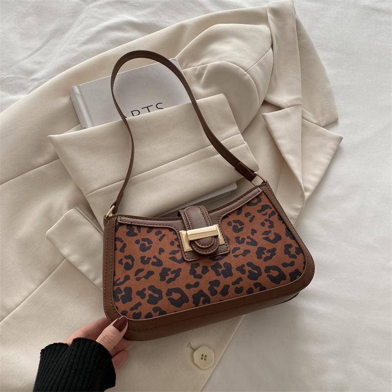 

Текстурированная и модная портативная маленькая квадратная сумка с леопардовым принтом для женщин, весна 2025, новая легкая роскошная сумка через плечо, сумка кроссбоди, сумка подмышку премиум-класса