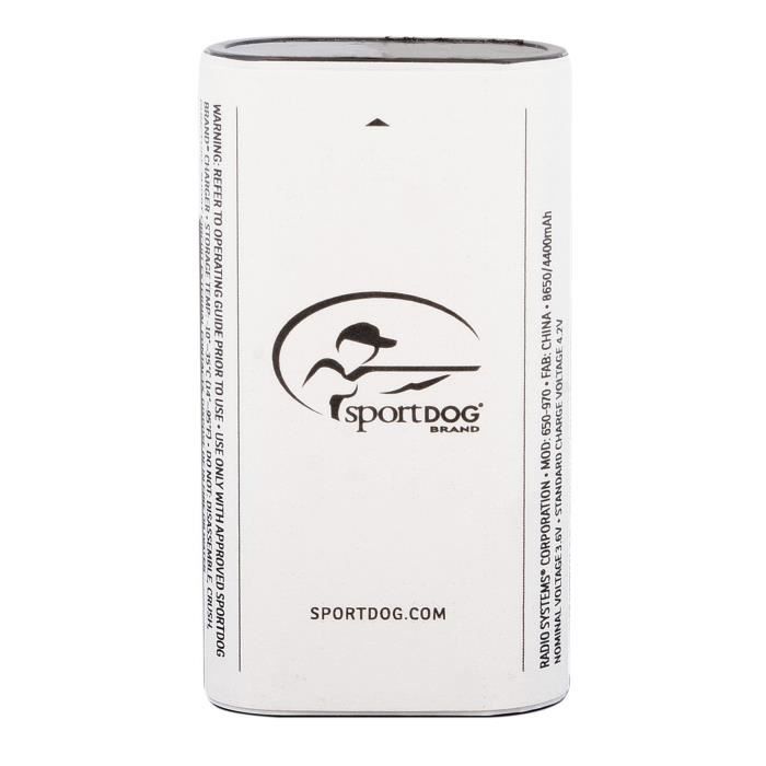 Batteria di ricambio - SportDog - Tek 2.0 - Bianco - Compatibile GPS - Per cane bianco
