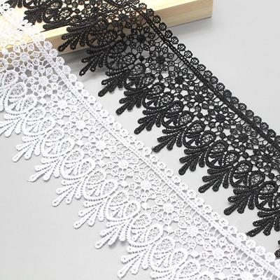 High Quality DIY Craft Supplies Clothes Ornament Lace Fabric Collar Neckline Accessories Embroidered Lace Applique Embroidery