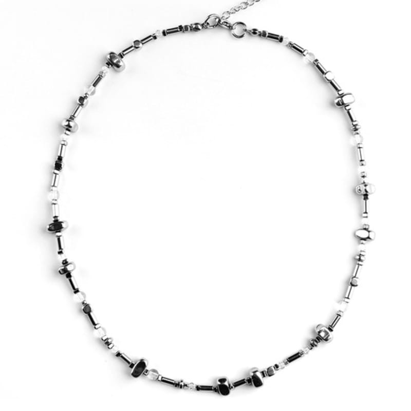Rubati Athena Hematite Crystal Necklace