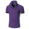 10 Colori Qualità di Marca Cotone Polo Uomo Ricamo Polo Camicia Giraffa Uomo Casual Patchwork Top Maschili