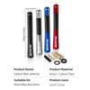 GLC GLB Carbon Fiber Radio Antenna Short Mast Signal Car Accessories For Mercedes Benz AMG A B C E S G Class W201 W210 W108 W20