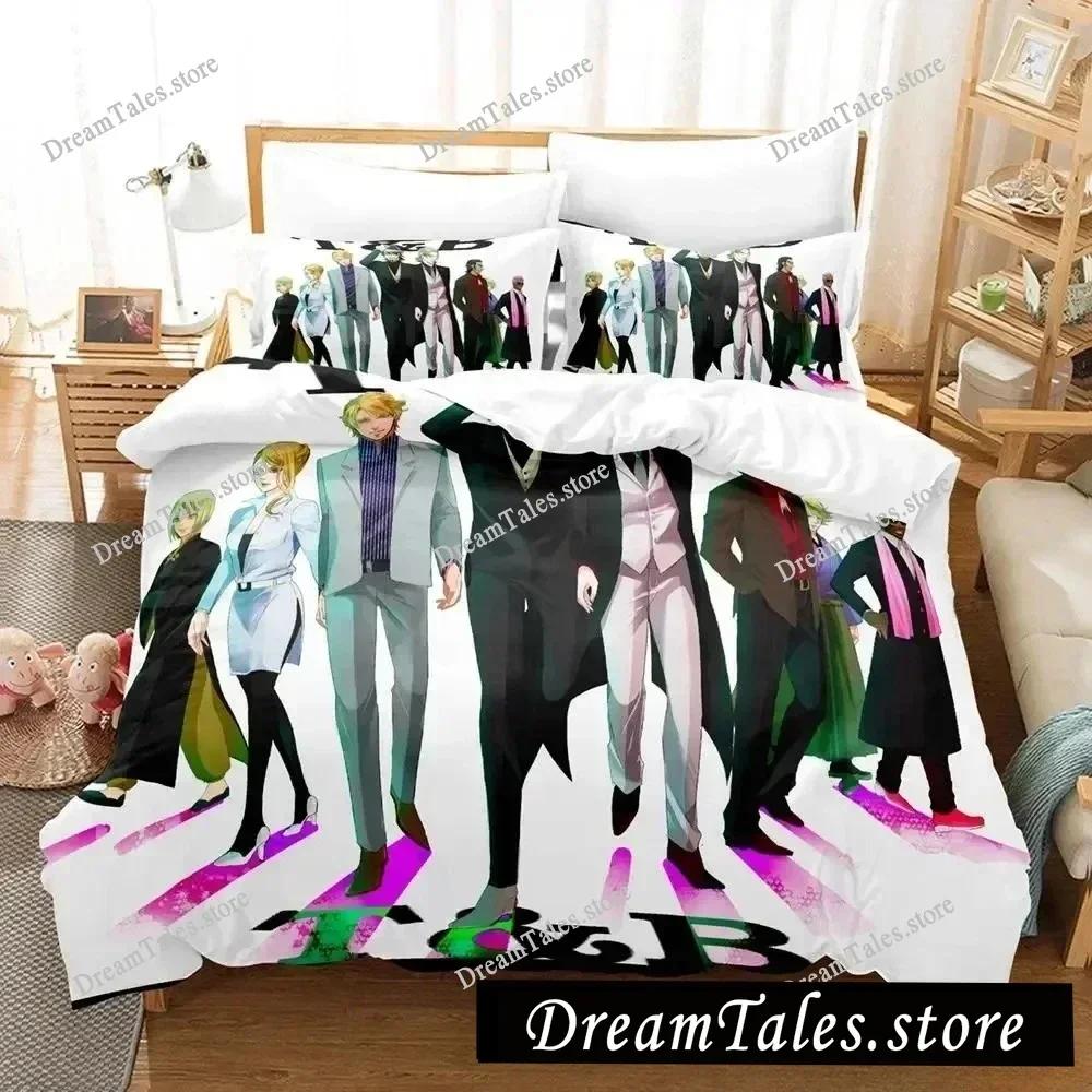 Tiger & Bunny Bedding Set Single Twin Full Queen King Size Bed Set Adult Kid Bedroom Duvet Cover Sets 3D Anime Parure De Lit Bed