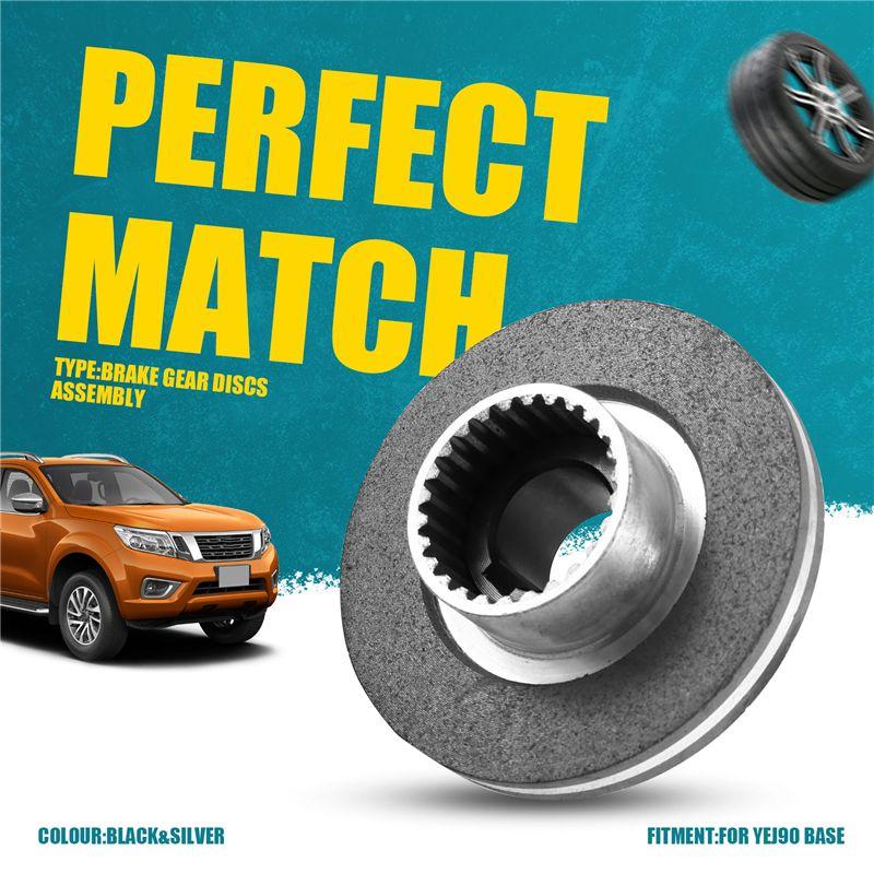 Motor cu frână electromagnetică 98MM Plăcuțe de frână cu fricțiune Ansamblu discuri dințate frână Pentru YEJ90 Base-ABQA
