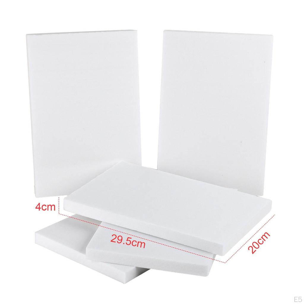 5 Foam Board Base for Diorama Projects, Rectangle Blocks Miniature Garden
