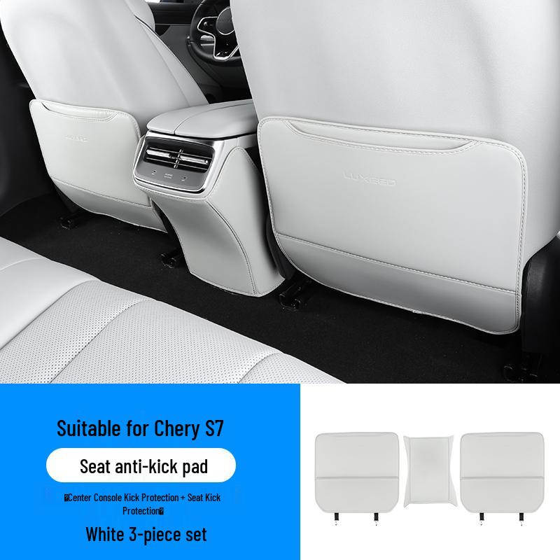 Zhiji S7 Rear Seat Anti-Kick Mat - Anti-Dirt Protection Pad for Car Interiors