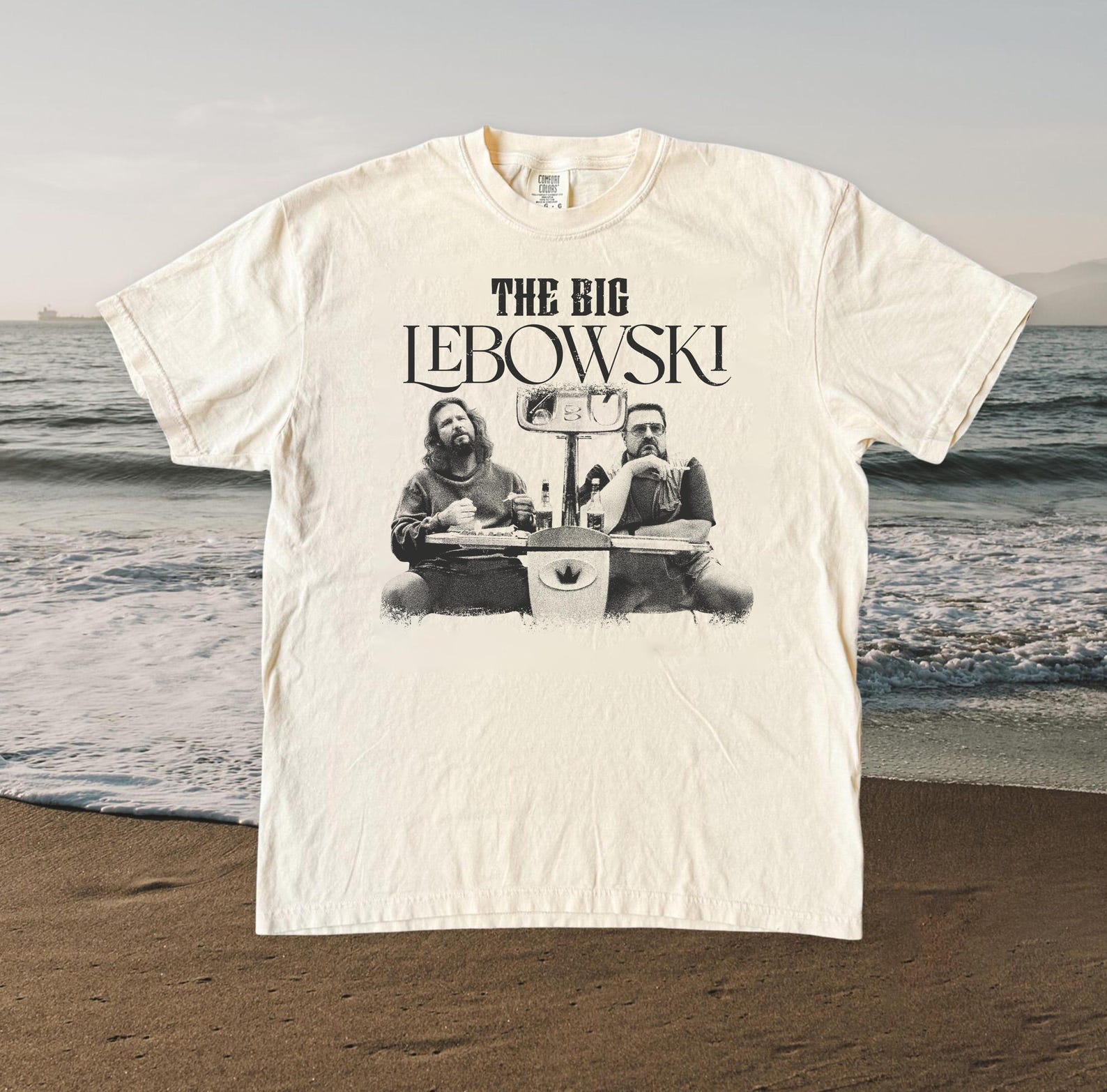 Comfort Colors The Big Lebowski Shirt, Vintage 90s Comedy Graphic Tee, Retro The Dude Jeffrey Lebowski T-Shirt, Classic Movie Shirt M