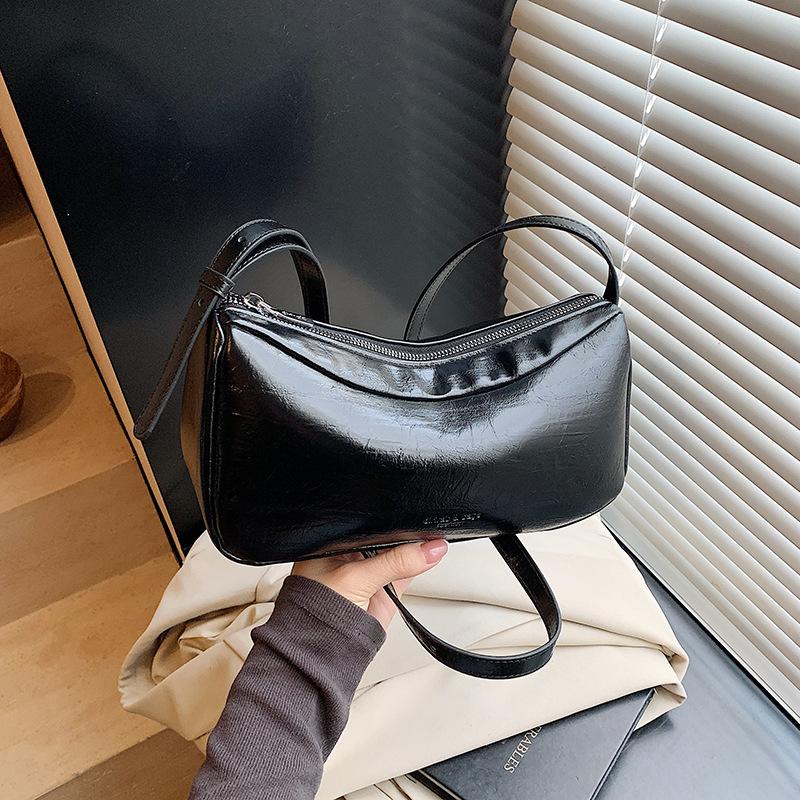 Underarm Bag Women's Baguette Bag Women's 2025 New Simple Handbag High-end Temperament Single Shoulder Underarm Bag