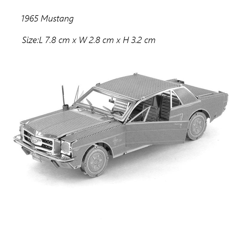 3D Metal Puzzle Super Sport Car Diy Handmade Vehicle Assembly Model Jigsaw Puzzle Toys For Adult Kids