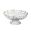 Fruit Bowl with Draining Holes Vegetable Holder Table Centerpiece Snack Holder for Kitchen Counter Office Home Decoration