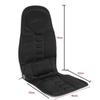 Electric Heating Car SUV Massage Cushion, Home Cushion Body Back Waist Relaxation Vibration Massage Support Pad Black