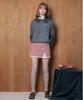 Dear Fear Slow Corduroy Skirt Pink
