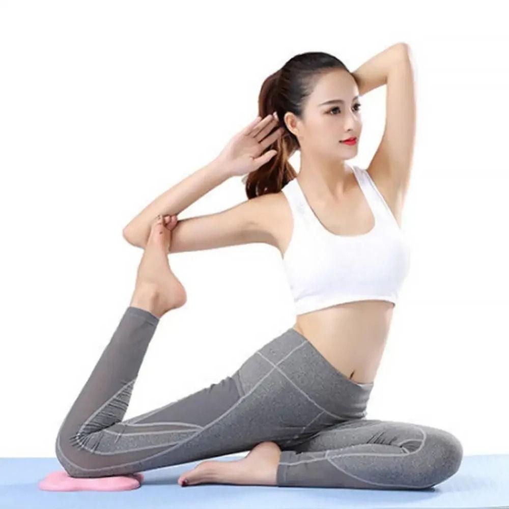 2pcs Soft Yoga Knee Mat Portable Elbow Cushion Flat Support Kneeling Protect Pad  Yoga Accessories