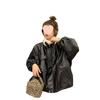 Women's Stylish PU Leather Stand Collar Jacket - Age-Reducing, Plus Velvet, Thickened for Autumn/Winter 2025 Motorcycle Fashion.
