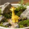 Mini Resin Giraffe Figurine Tiny Giraffe Ornaments Cute Animal Miniature Decoration