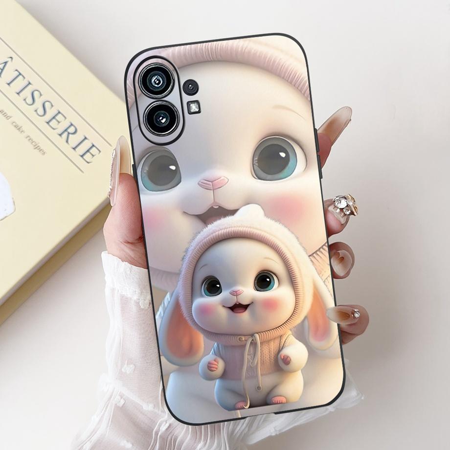 Butterfly Flower Landscape Marble Cartoon Cover For Nothing Phone 1 2 2a 3a Pro Case Phone (2a) (3a) Pro Capa Silicone Funda