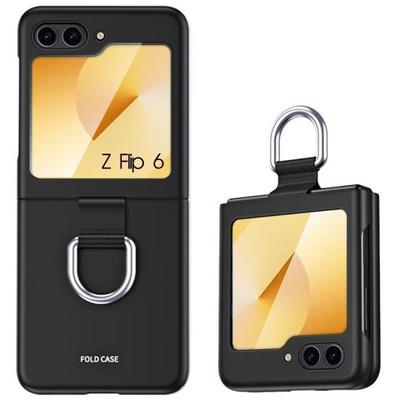 Case for Samsung Galaxy Z Flip 6 - BOOLING - Shockproof - Anti-Scratch - Metal Loop