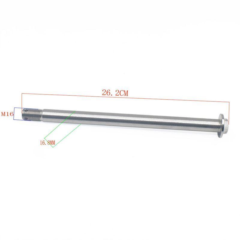 SXR-For Kawasaki Ninja400 Z400 2017-2025 Front Wheel Axle Replacement Motorcycle Front Wheel Rim Middle Axle Spare Parts