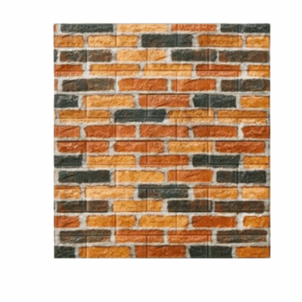 XPE 3D Imitation Brick Wall Stickers Waterproof 3D Faux Brick Wall Panels  Living Room
