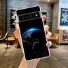 Earth Stars Space Phone Case For Google Pixel 9 8 7 6 Pro XL 8A 7A 6A 5 4 5A 4A 3A XL 5G soft Silicone Clear TPU Cover
