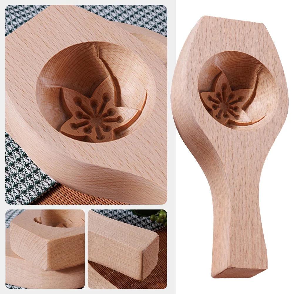 Household Kitchen Handmade Buns Pastry DIY Wooden Mold Multipurpose Various Shapes Chocolate Ice Cake Mold for Dessert Baking