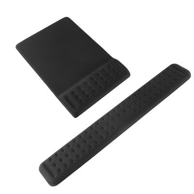Tastatur Handgelenkauflage Mauspadd Handgelenkauflage Integriertes Set von 2 Handgelenkstütze Handauflage Handgelenkpolster Memory-Schaum Armauflage Armlehne Ergonomisch für