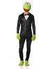 Kermit the Frog Costume for Adult Sesame Street Men, Costume, Size 42-46