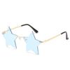 Pentagram Sunglasses Women'S Rimless Sunglasses Women'S Tide Party Dance Funny Glasses