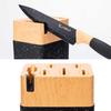 Kitchen Knife Set In A Stand With Sharpener E-6267