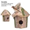 Wood Hanging Bird House Exquisite Design Garden Birdhouse Wooden Birdhouse  Outdoor Garden