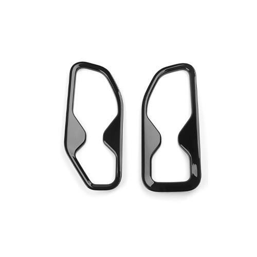 

For Kia EV9 Interior Decoration Third Row Water Cup Holder Trim Frame Cover Accessories чёрный