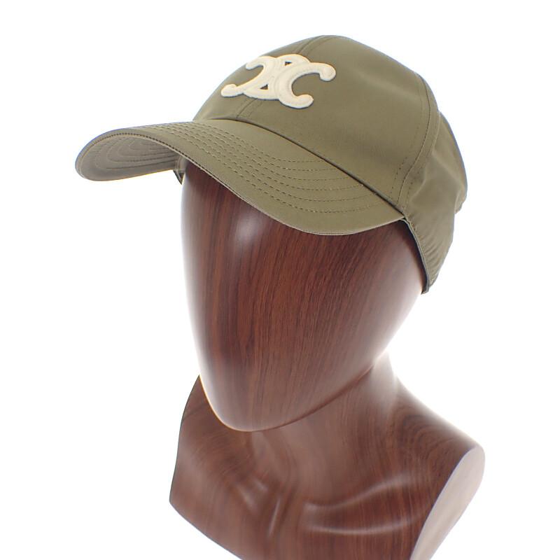 CELINE 2AUT6969P.02KL L cap khaki cotton Women