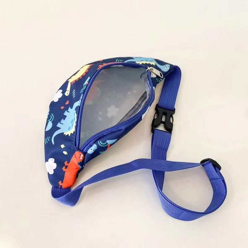 Cute bag new cartoon fanny pack children's foreign versatile baby fashion messenger bag Korean version of animation cartoon