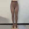 Vintage Hollowed-Out Floral Lace Babes Jacquard Net Socks Y2K Fishnet Socks Black Sexy Bottom Socks Women 6235