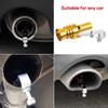 Turbo Exhaust Pipe Sound Muffler Blow Off Valve Car Blow Off Turbo Whistle Exhaust Muffler Pipe