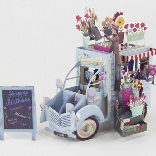 3d Carte De Voeux Pop Up Anniversaire Invitation Enveloppe Mariage Paques