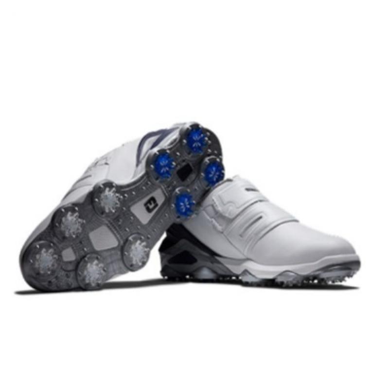 Footjoy Tour Alpha Dual Boa White Navy Grey 55508