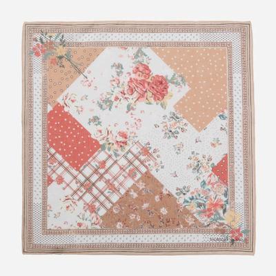 Thursday Island Check Flower Mix Bandana_T256MHC145W