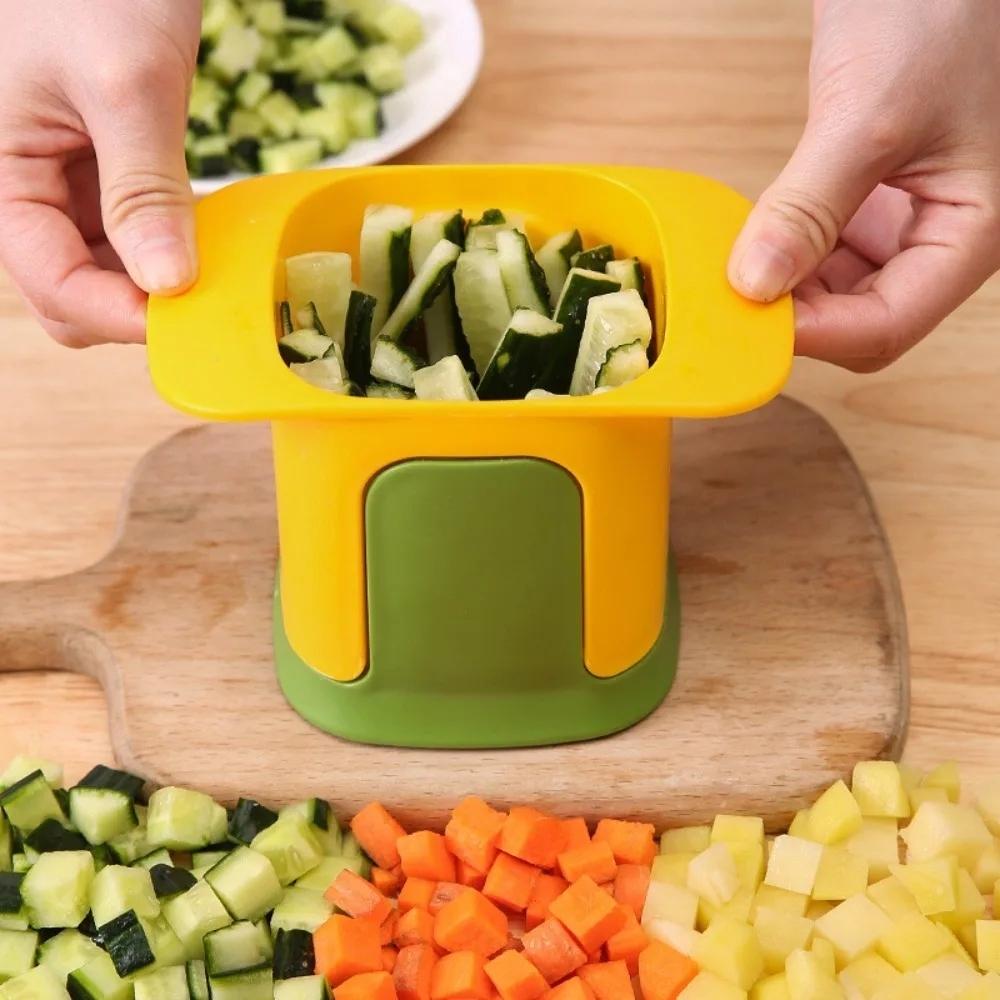 Reusable Kitchen Small Tool, Multi-purpose Fast French Fryer, Food Grade Vegetable Potato Slicer, Fruit and Vegetable Chopper