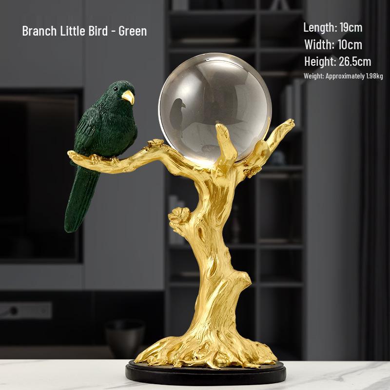 

Nordic Luxury Crystal Ball Home Decoration for Living Room, Wine Cabinet, TV Cabinet, and Office Desk.