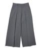 TEN PAST SEVEN Wide Tuck Slacks - Gray
