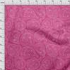 oneOone Cotton Flex Fuschia Pink Fabric Halloween Fabric For Sewing Printed Craft Fabric By The Yard 40 Inch