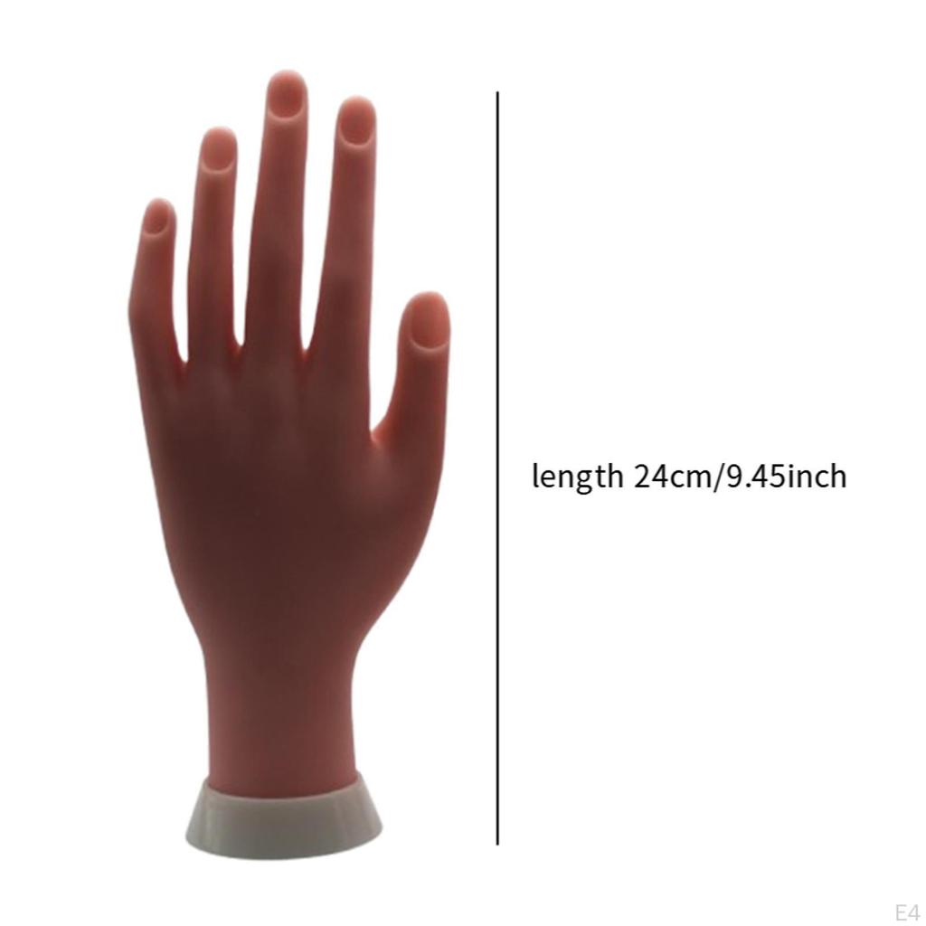 Fake Mannequin Hand Practice Tool, Training Nail Tip Art Train, Model