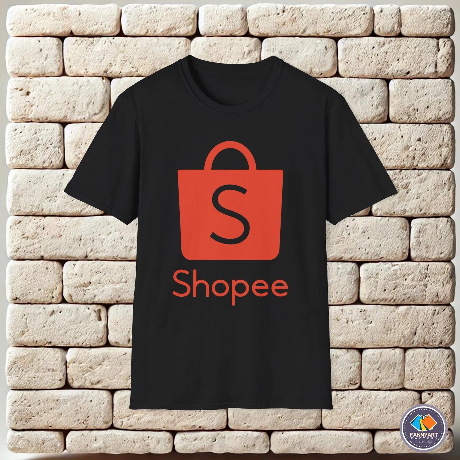 Shopee Logo Unisex T-Shirt 4XL