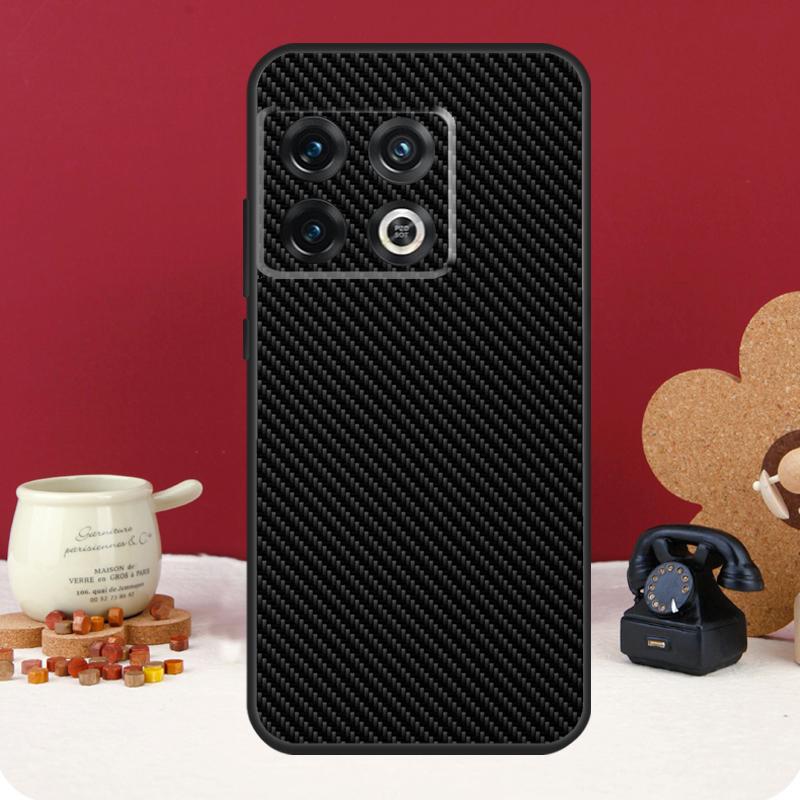 Carbon Fiber Cover For OnePlus Nord CE 2 3 4 Lite N10 N20 N30 OnePlus 13 12 11 10 Pro 10T 8T 12R 13R Case