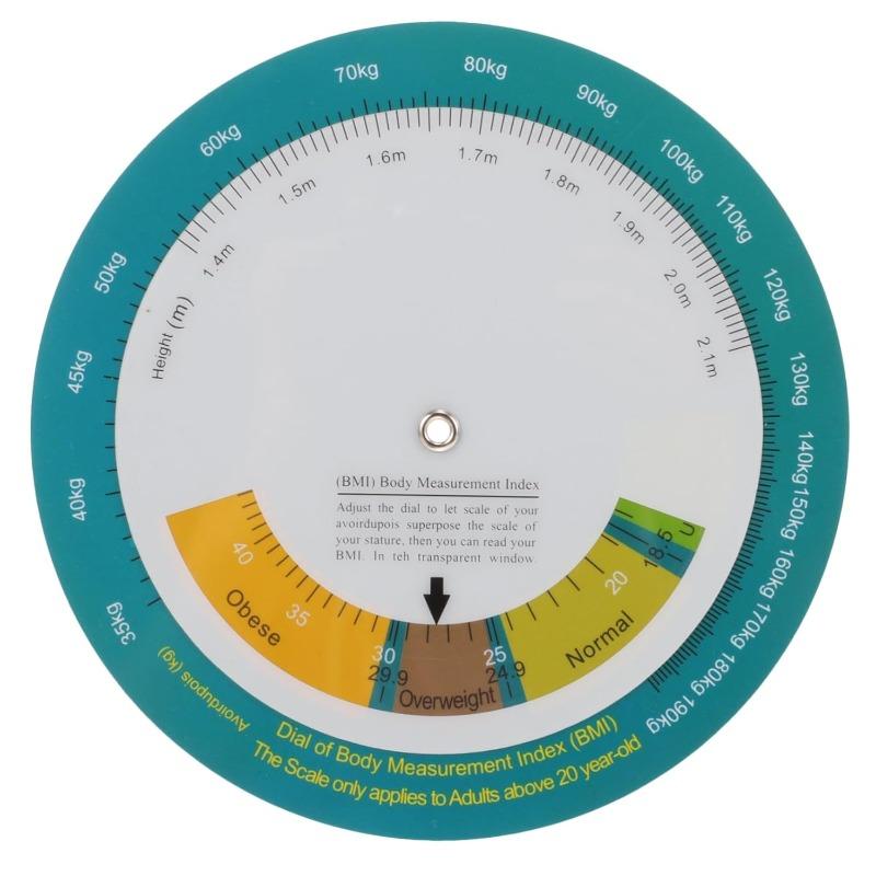

ИМТ Индекс Массы Тела Настенный Быстрое Считывание Помощь при Ожирении Измерение Здоровья для Взрослых