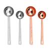 Stainless Steel Long Handle Measuring Spoon Set: 30ml Coffee, 15ml Milk/Fruit Powder - Perfect Baking Tool