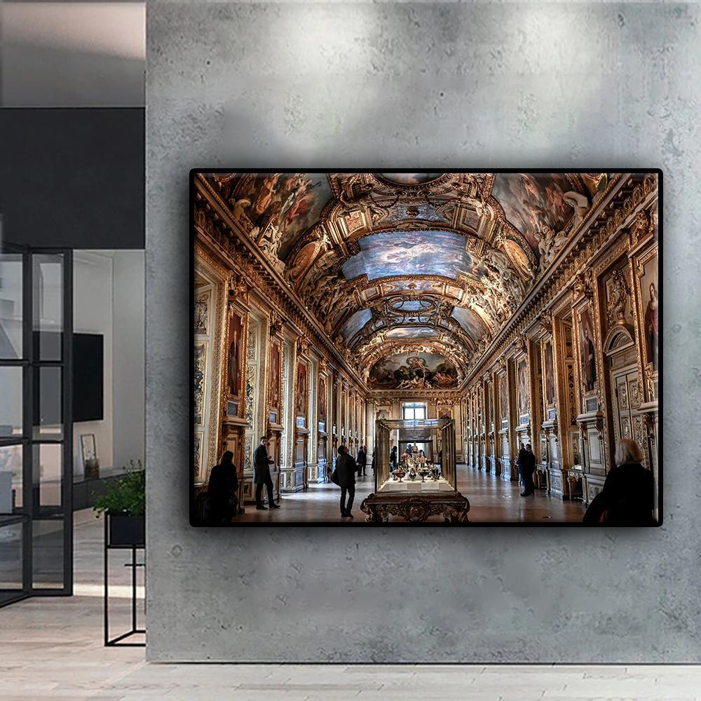 Ricamo Diamante 5D Fai da Te Museo del Louvre Pittura Diamante Mosaico Decorazione Casa